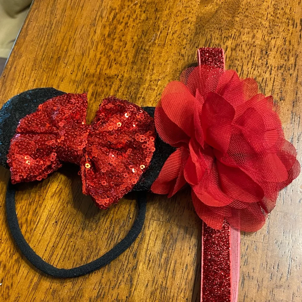 Minnie mouse headband for babies